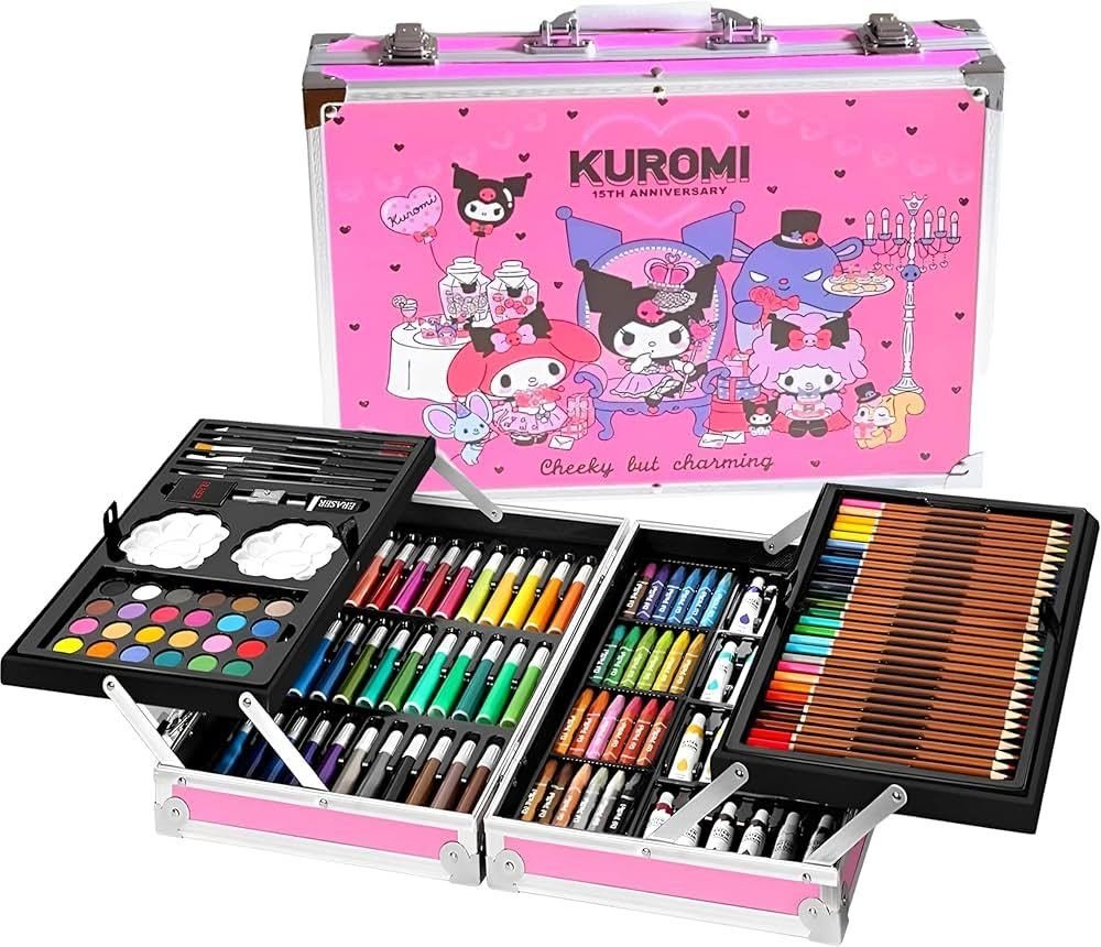 Mallette de Dessin 145 pièces pour enfants