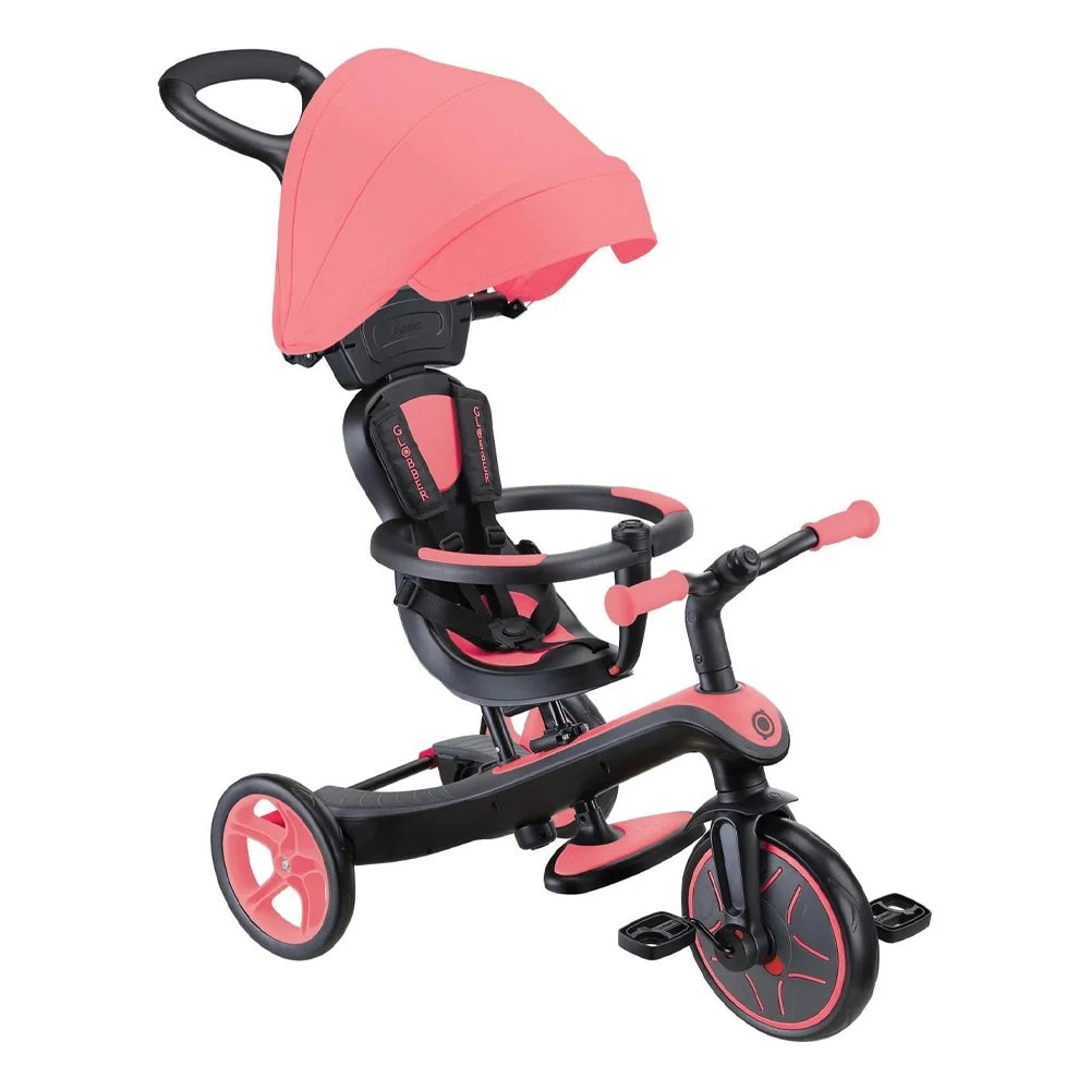 Tricycle évolutif Explorer 4 en 1 - Rose - Globber