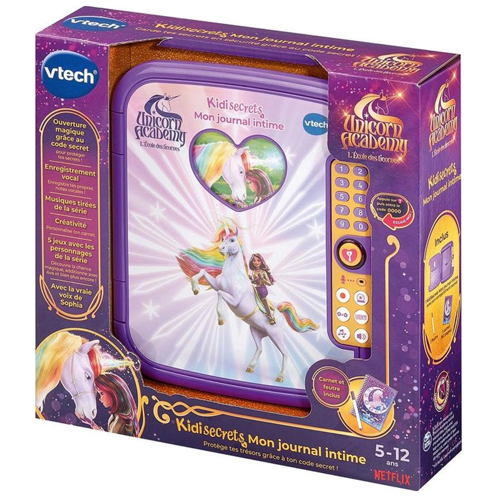 Journal Intime Interactif KidiSecrets – L'École des Licornes