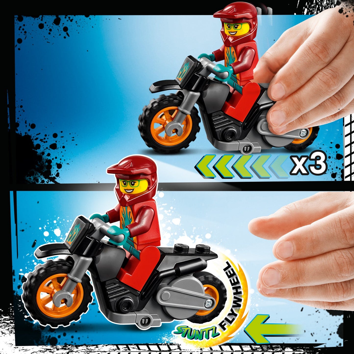 LEGO® City – Fire Stunt Bike