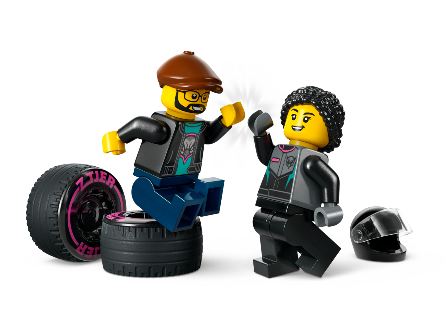 LEGO® City – La Voiture de Course et le Camion de Transport