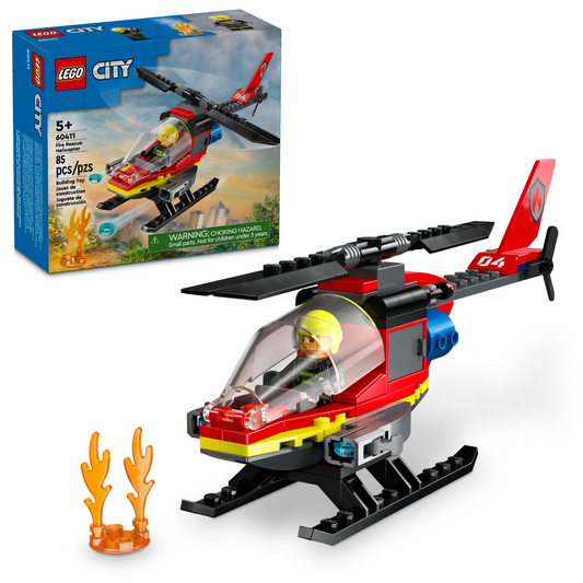 L’hélicoptère de secours des pompiers - LEGO® City