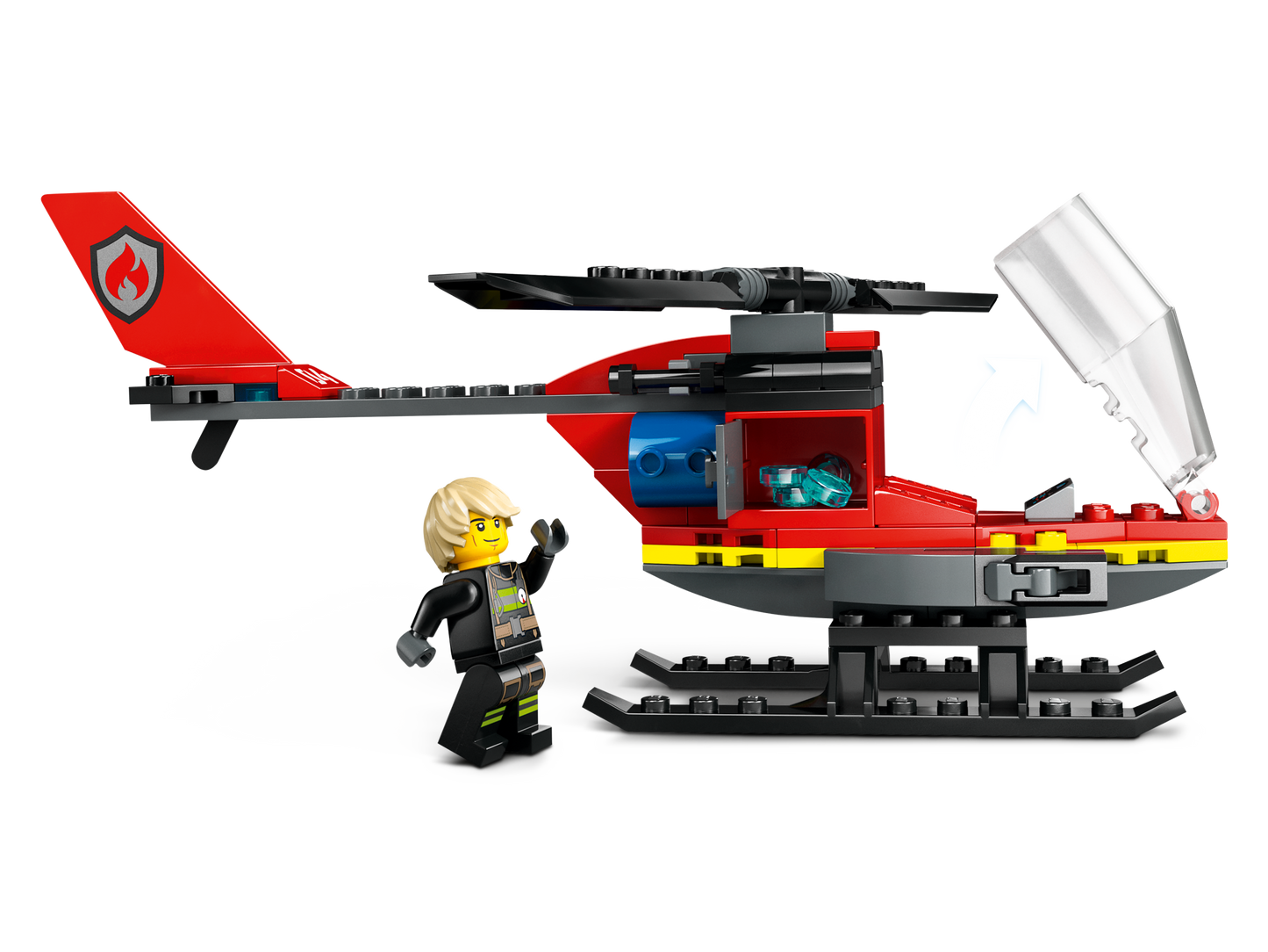 L’hélicoptère de secours des pompiers - LEGO® City