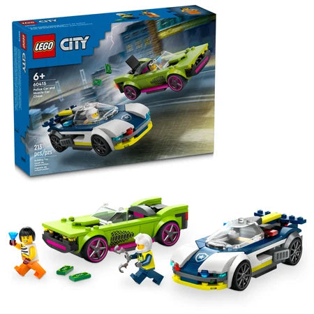 LEGO® City 60415 - La Course-Poursuite de la Voiture de Police