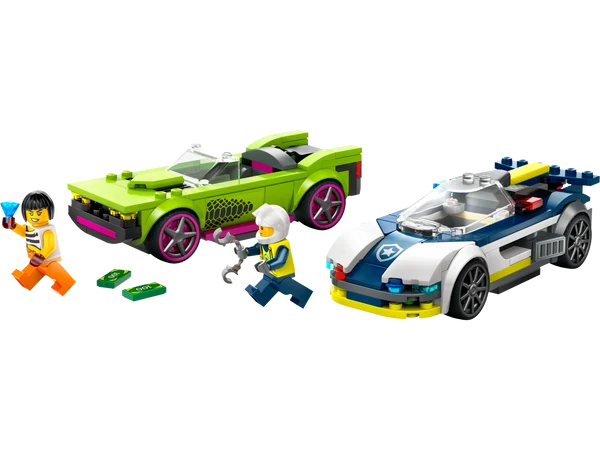 LEGO® City 60415 - La Course-Poursuite de la Voiture de Police