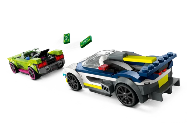 LEGO® City 60415 - La Course-Poursuite de la Voiture de Police