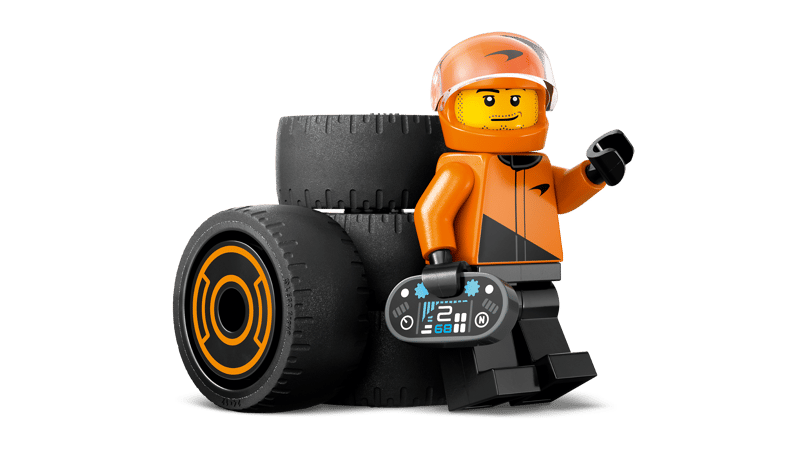 LEGO® City 60442 - Le Pilote F1® et sa Voiture de Course McLaren