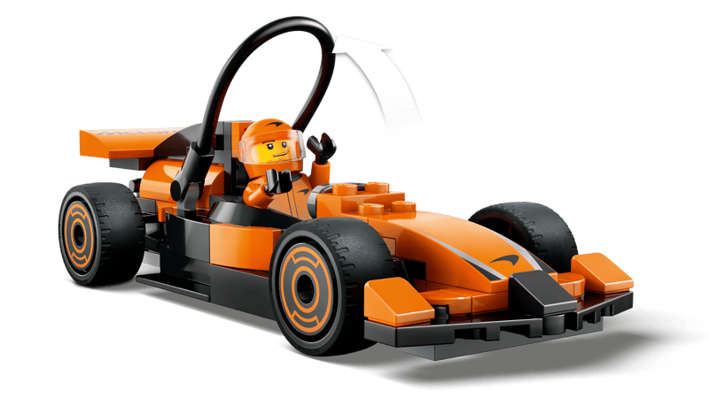 LEGO® City 60442 - Le Pilote F1® et sa Voiture de Course McLaren