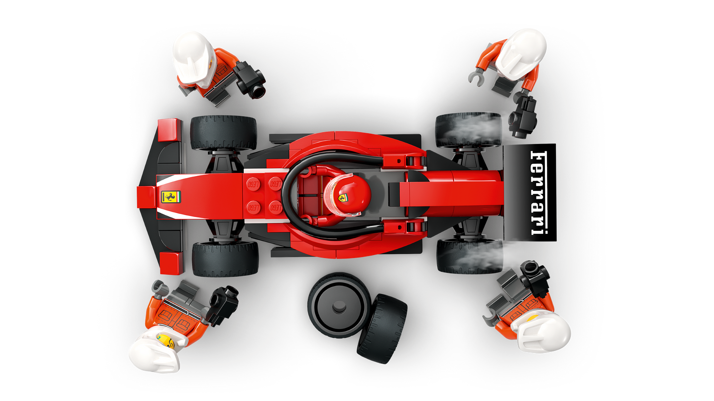Arrêt au stand de F1® avec voiture Ferrari - LEGO® City