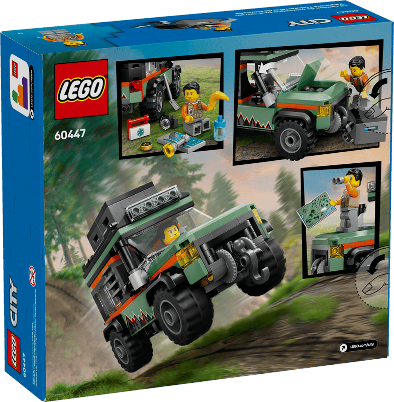 LEGO® City 60447 - Le Camion Tout-Terrain d'Exploration