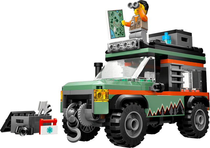 LEGO® City 60447 - Le Camion Tout-Terrain d'Exploration
