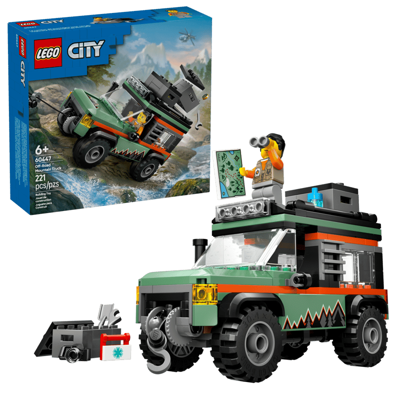 LEGO® City 60447 - Le Camion Tout-Terrain d'Exploration