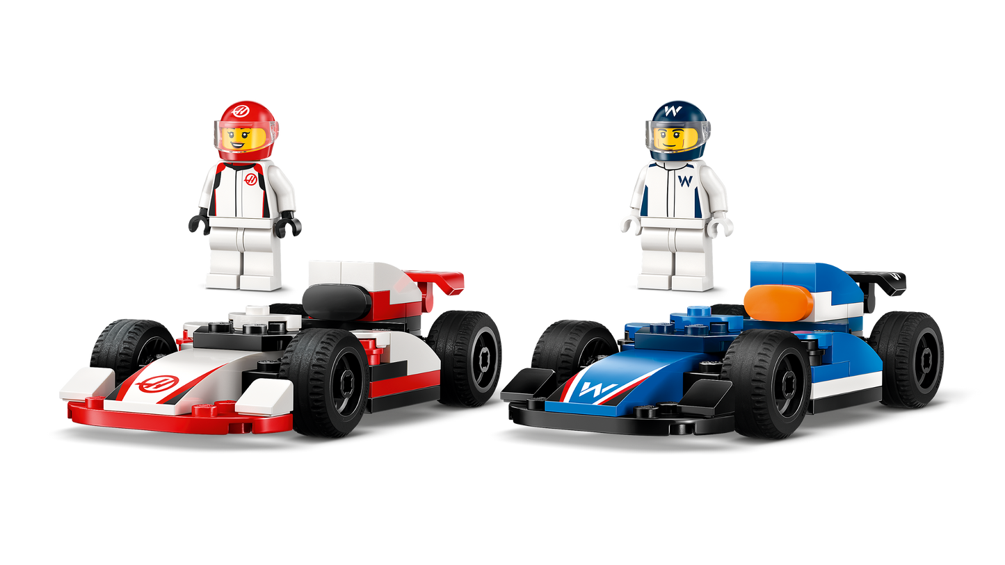 Voitures de course de F1® Williams Racing et Haas F1® - LEGO® City