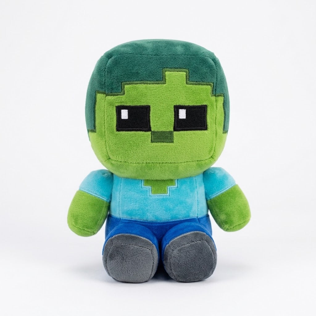 Peluche Zombie Minecreft