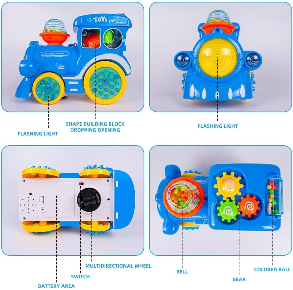 Train Musical Interactif pour Bébé