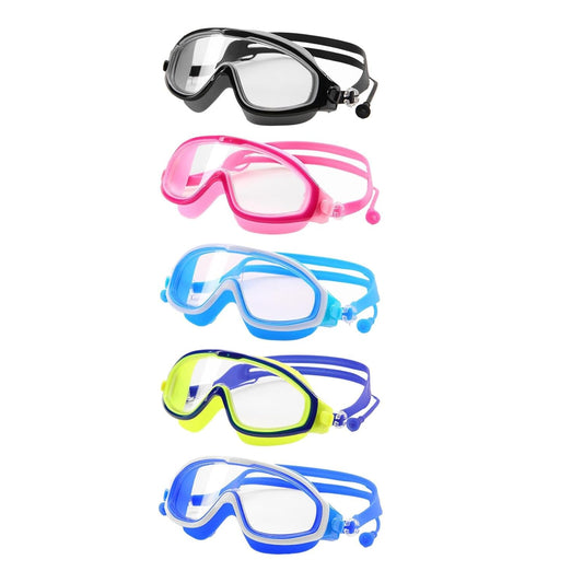 Lunettes de Natation Grand Ecran Anti-Buée avec Étui – 6A+