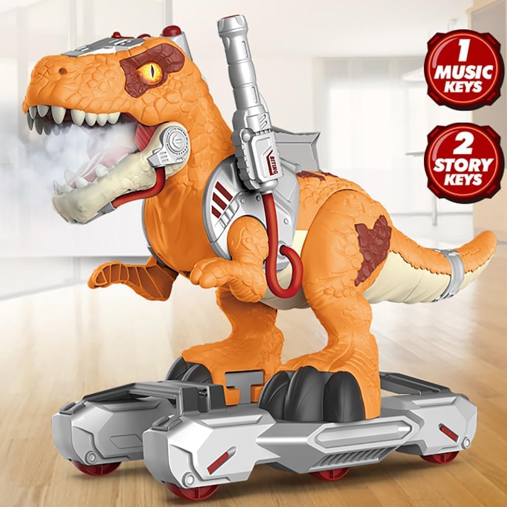 Trottinette Dinosaure à Pédales pour Tout-Petits