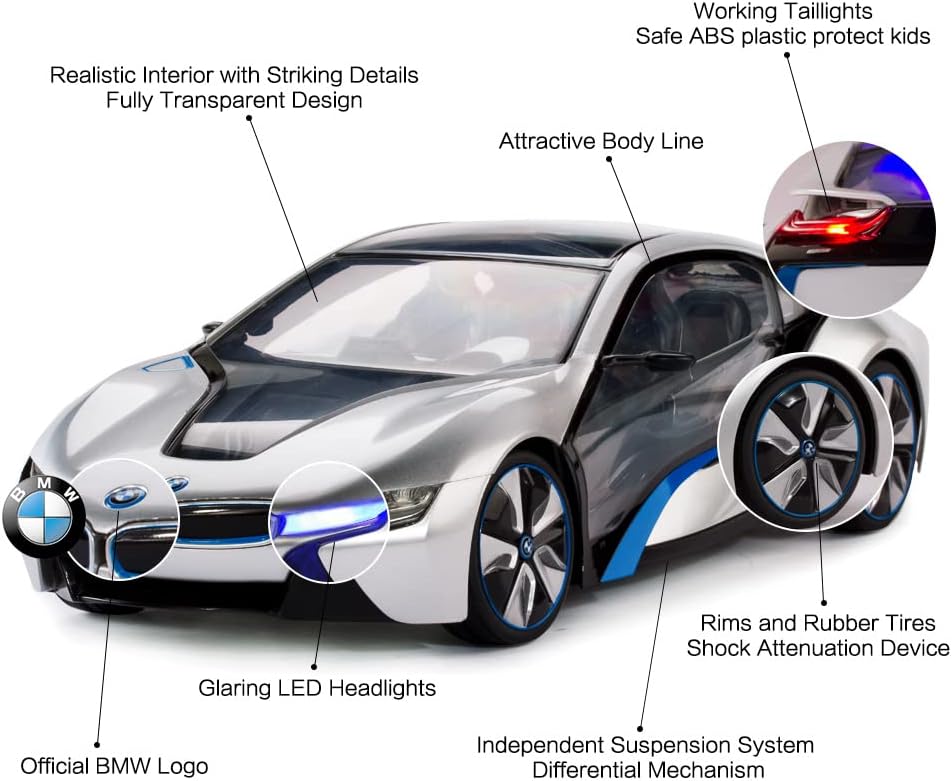 BMW i8 Radiocommandée 1:14 – RASTAR