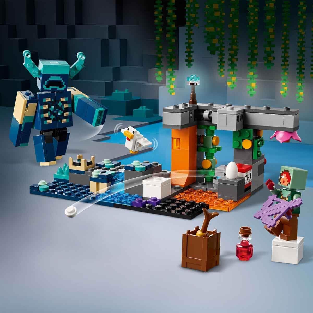 LEGO Minecraft : L’Affrontement du Warden – Set de Construction 21274