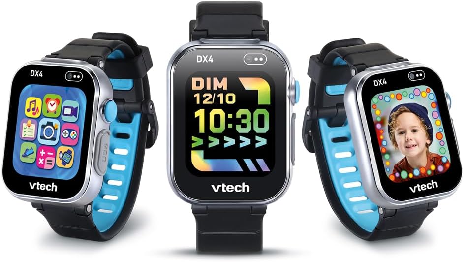 Montre KidiZoom SmartWatch DX4 Noire VTech