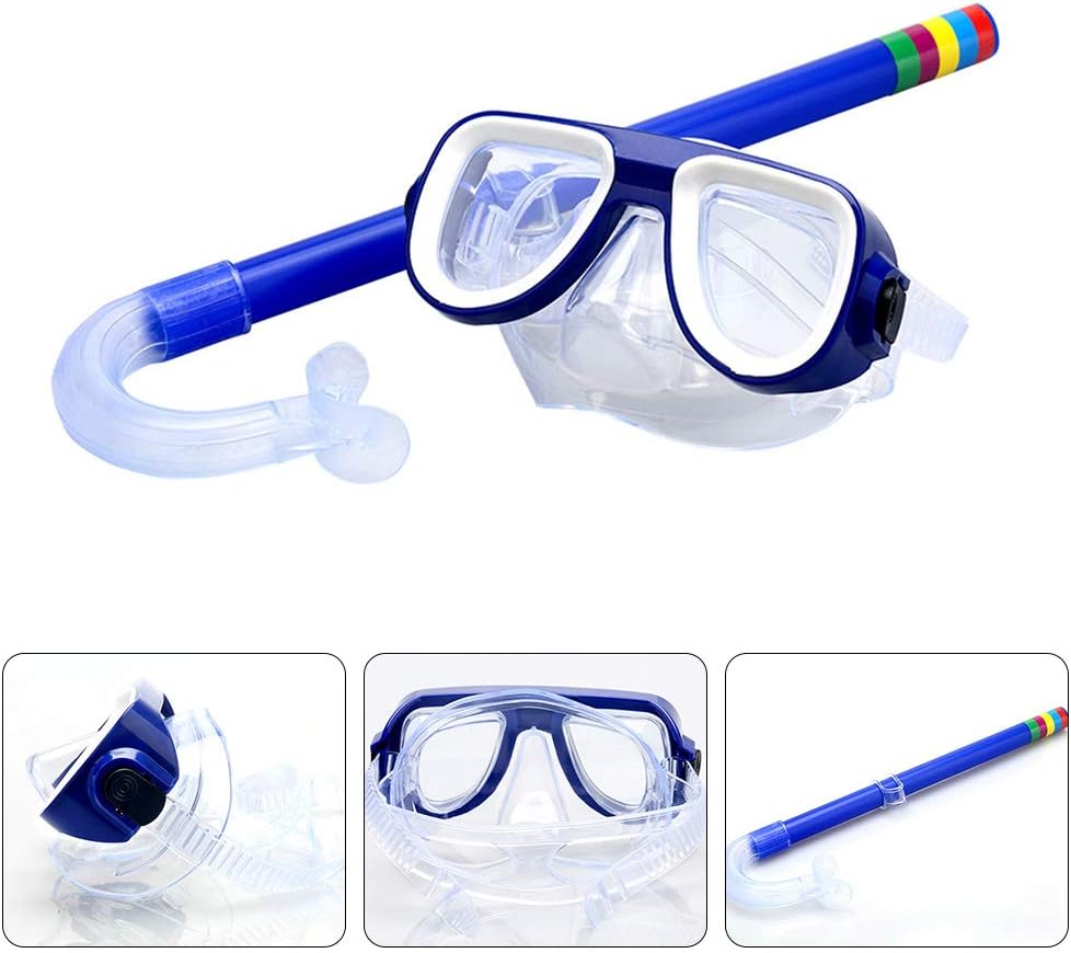 Kit Masque et Tuba de Plongée Enfant – Semi-Sec