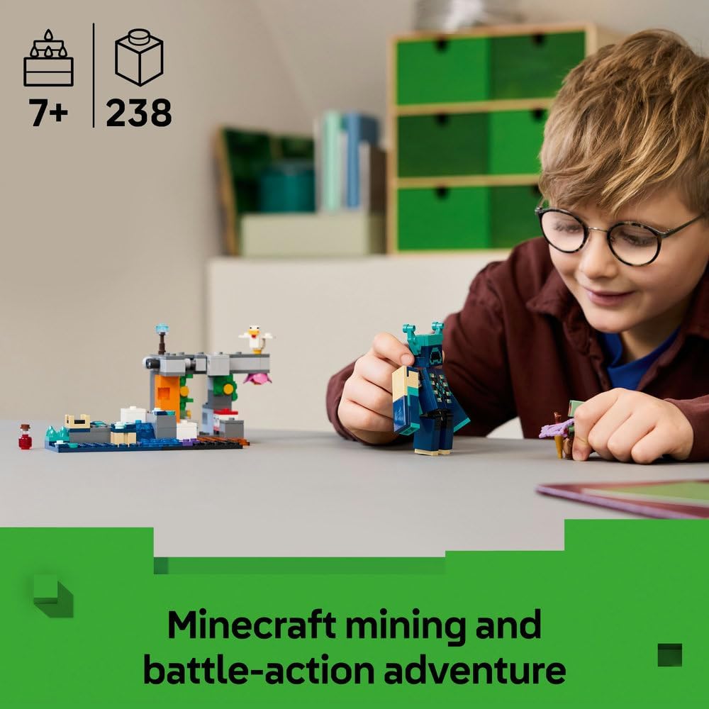 LEGO Minecraft : L’Affrontement du Warden – Set de Construction 21274