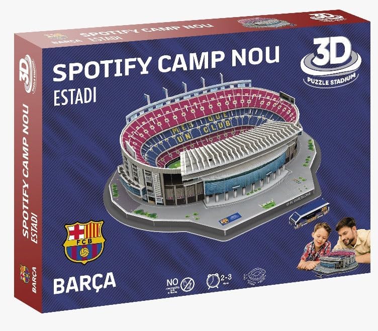 Puzzle 3D Stade Camp Nou – FC Barcelona