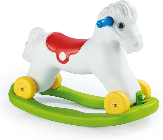 Cheval à Bascule 2en1 avec Roues – Dolu