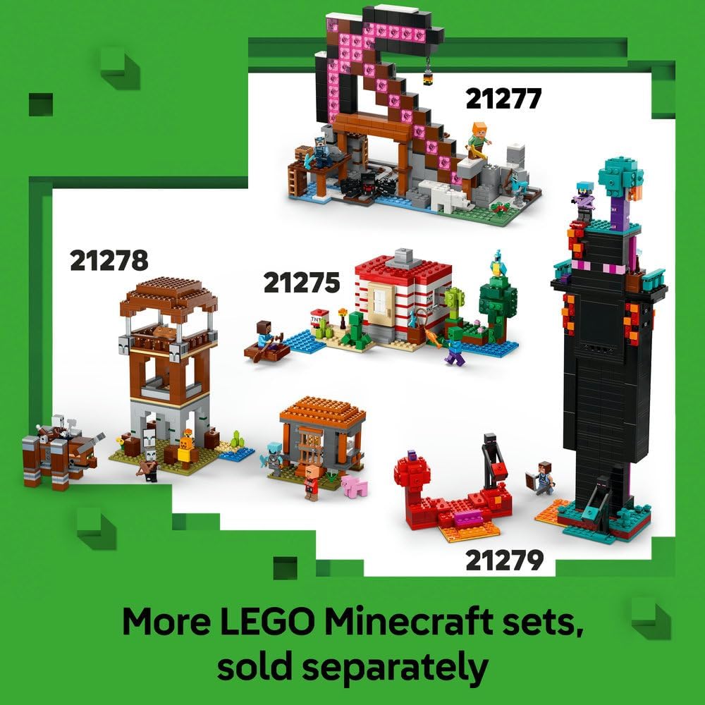 LEGO Minecraft : L’Affrontement du Warden – Set de Construction 21274