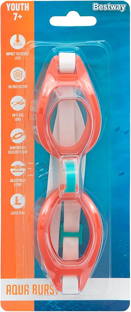 Lunettes de Natation Enfant – Bestway Aqua Burst Essential - 7A+