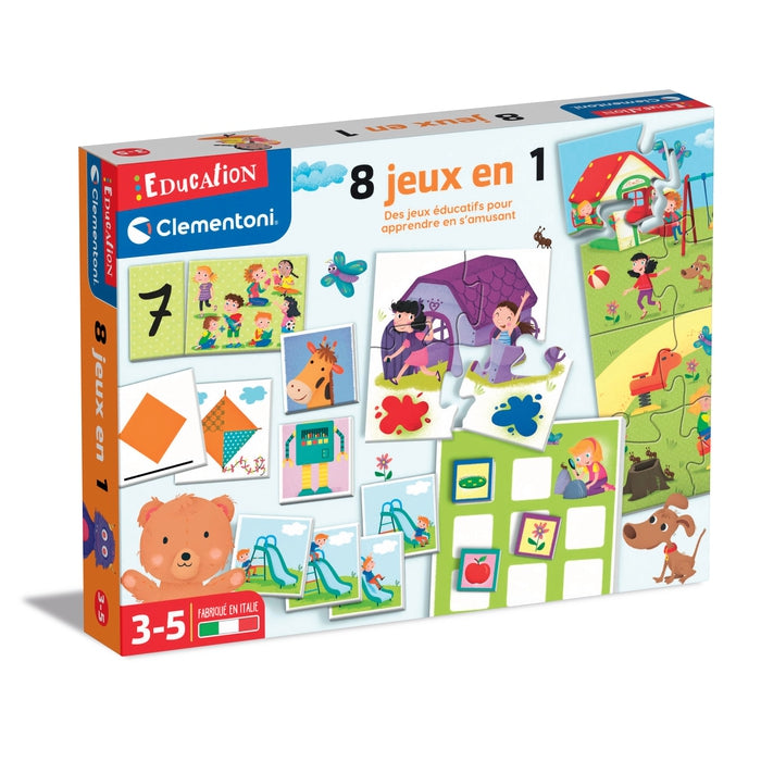 8 jeux en 1 - Clementoni