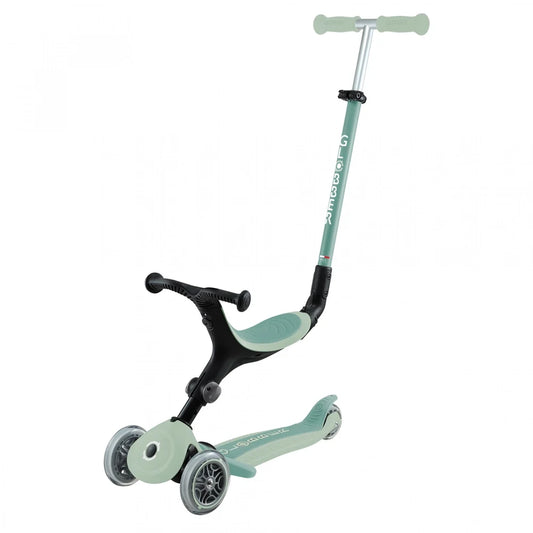 Trottinette évolutive GO UP Activ' Eco Lights 360° - Pistache - Globber