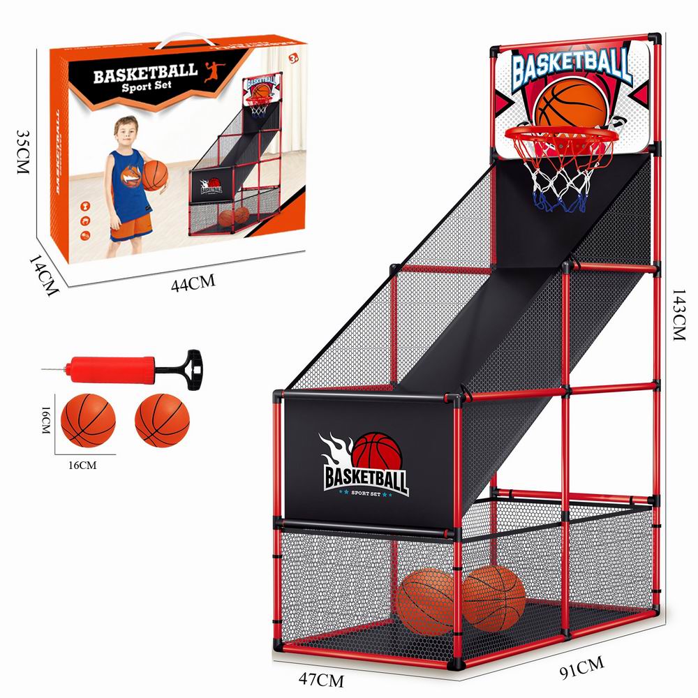 Set de Basketball Indoor pour Enfant – Panier et Ballons avec Structure