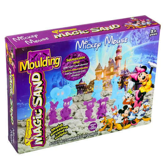 Set de Sable Magique Mickey Mouse avec Figurines