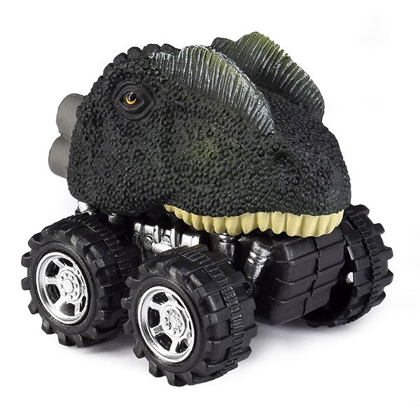 Coffret de 3 Voitures Dinosaures à Friction – Pull Back Dino Cars