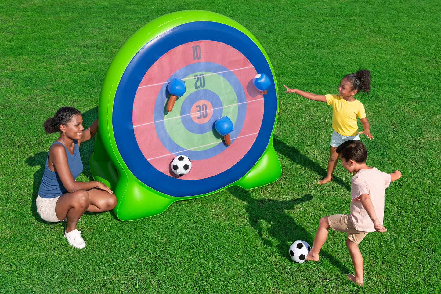 Cible de Football Gonflable Bestway – 157 x 107 x 157 cm