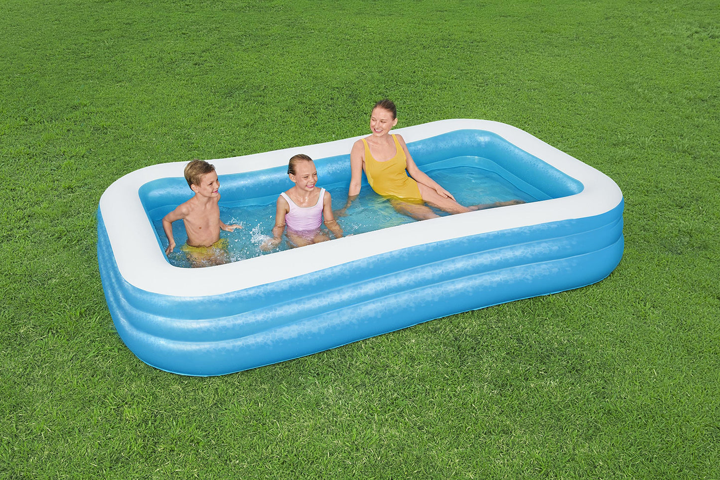 Bestway Piscine Familiale Rectangulaire 305 x 183 x 56 cm
