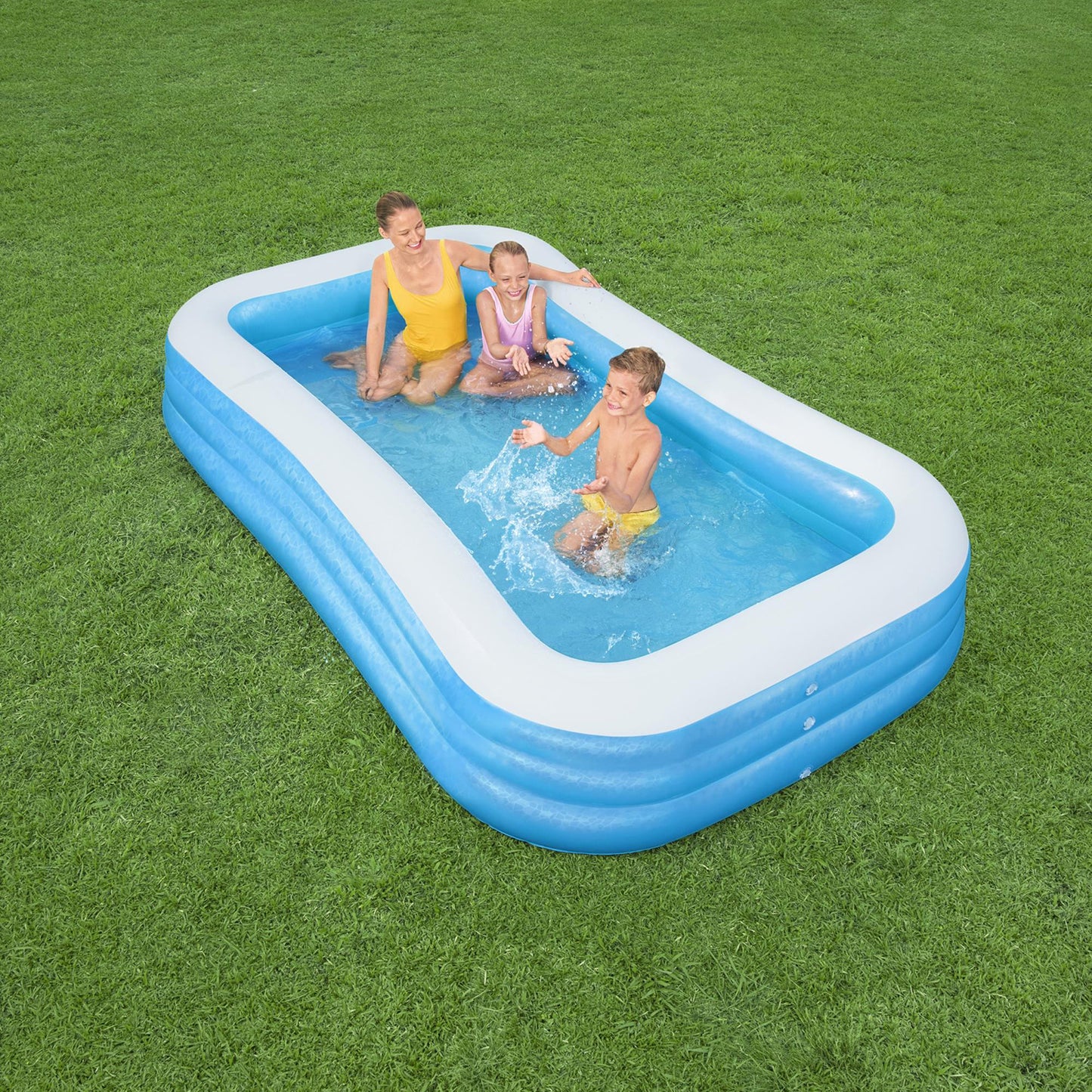 Bestway Piscine Familiale Rectangulaire 305 x 183 x 56 cm