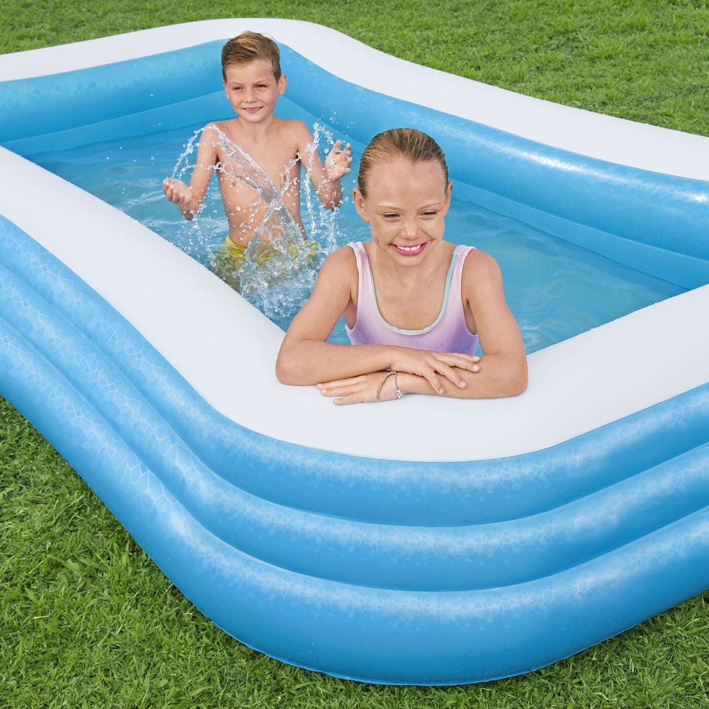 Bestway Piscine Familiale Rectangulaire 305 x 183 x 56 cm