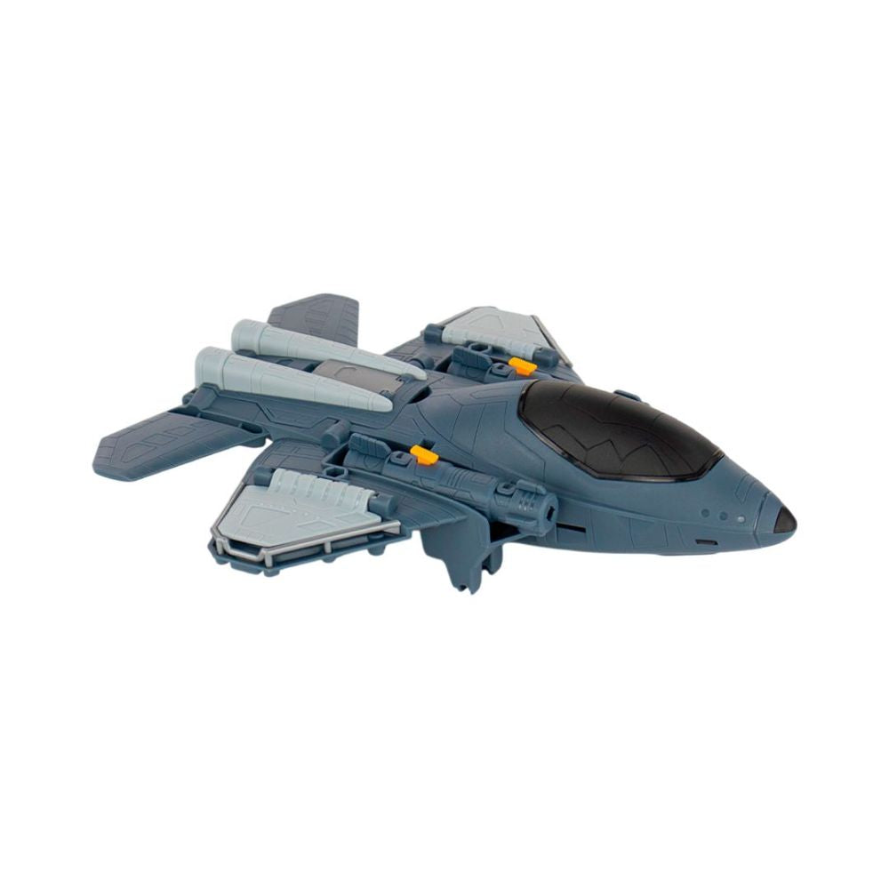 Porte-Avions Militaire – Ensemble de Jeu Complet avec Véhicules et Soldats