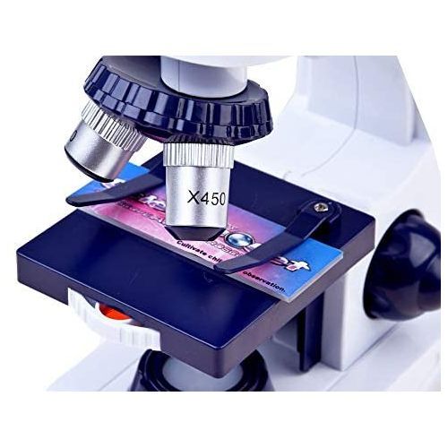 Microscope pour enfants 80x  / 450x avec accessoires