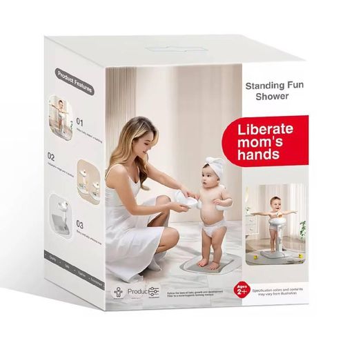 Baignoire Pliable avec Dispositif d’Aide au Bain – Antidérapante