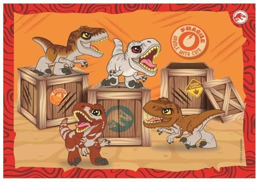 Puzzle 4 en 1 – Jurassic World – Clementoni