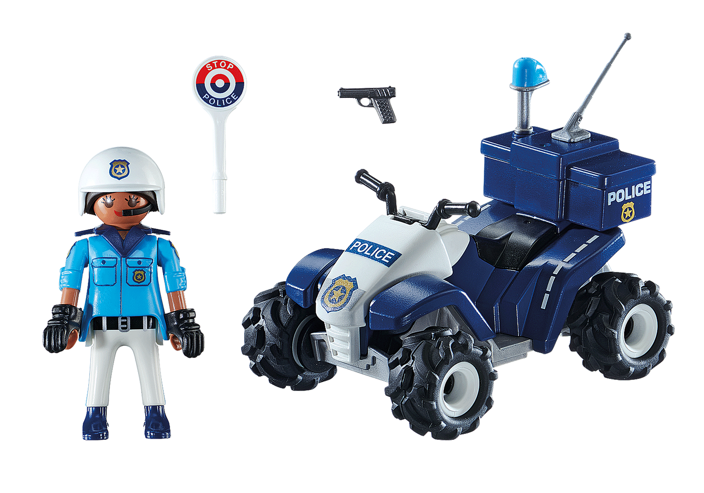 Policier et Quad - PLAYMOBIL