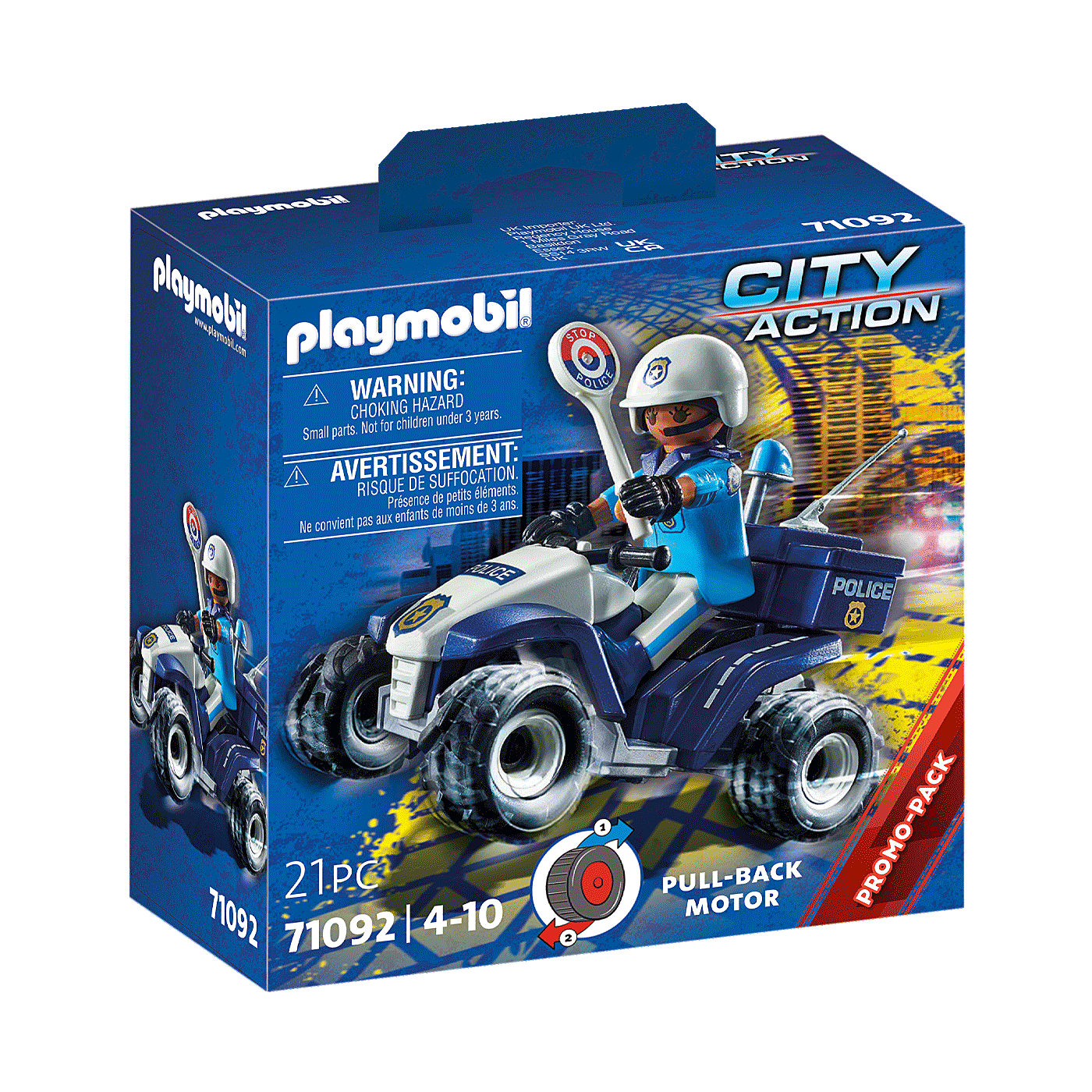 Policier et Quad - PLAYMOBIL