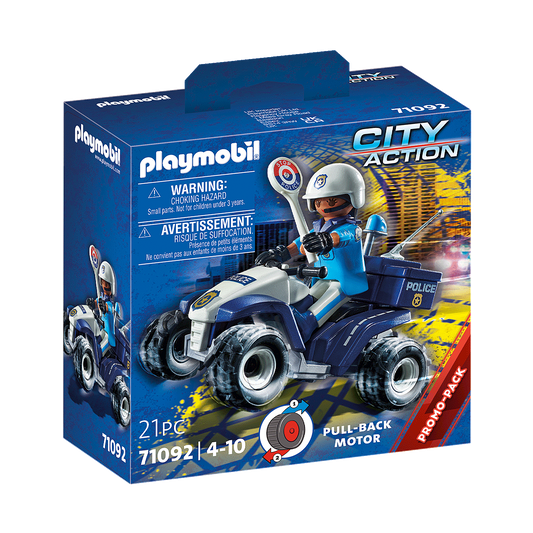 Policier et Quad - PLAYMOBIL