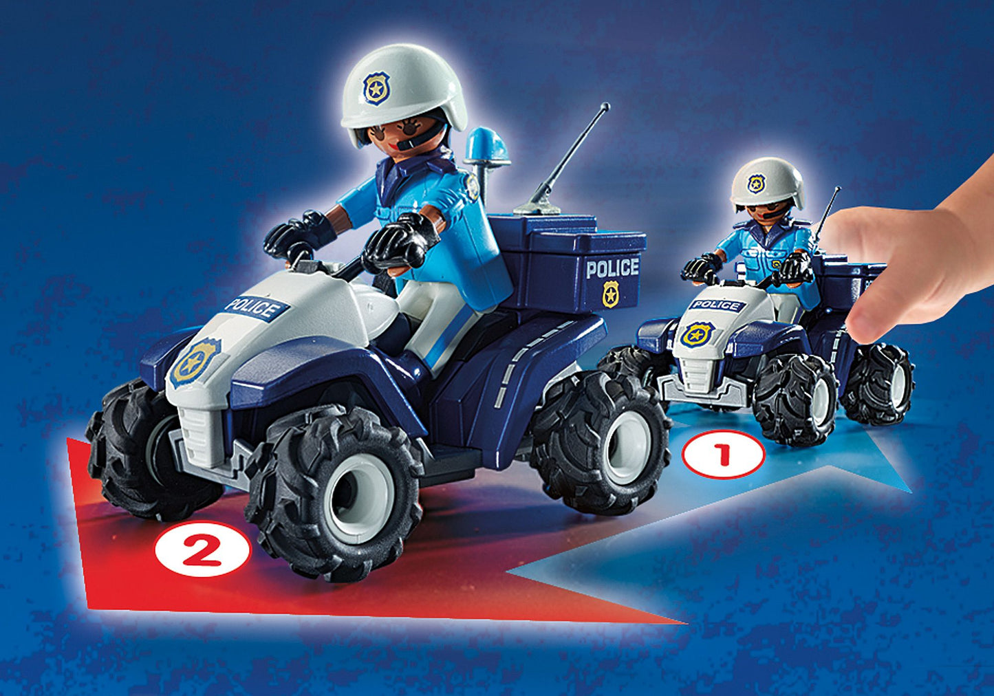 Policier et Quad - PLAYMOBIL