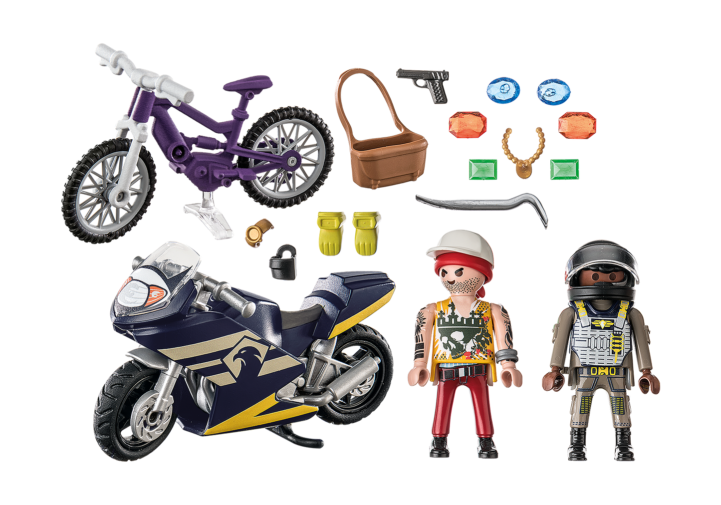Starter Pack Agent et Voleur - PLAYMOBIL