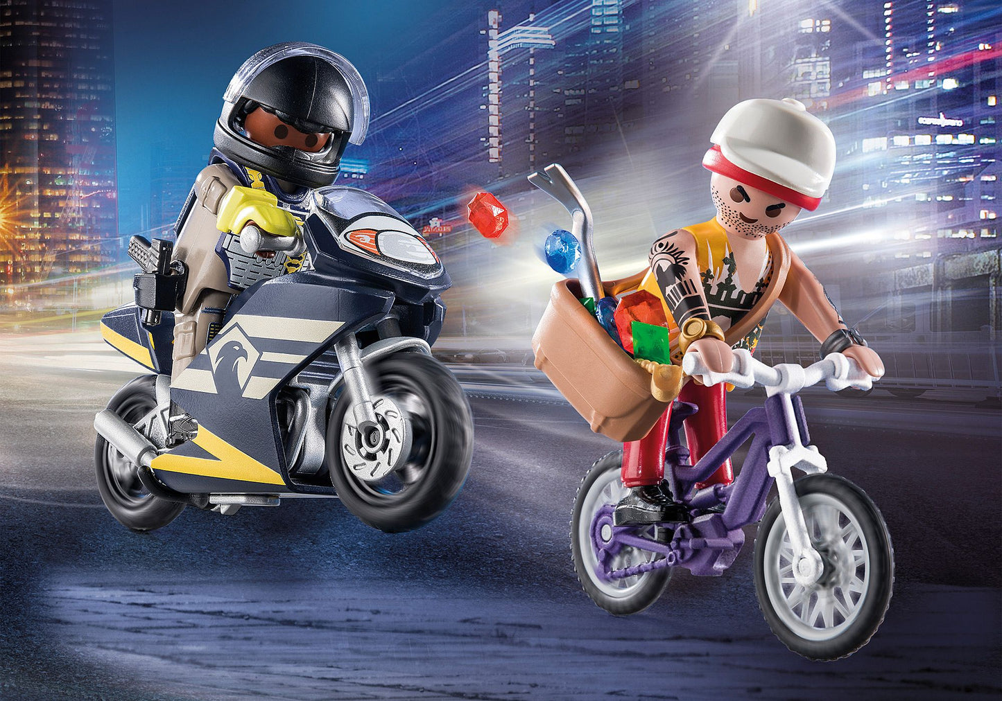 Starter Pack Agent et Voleur - PLAYMOBIL