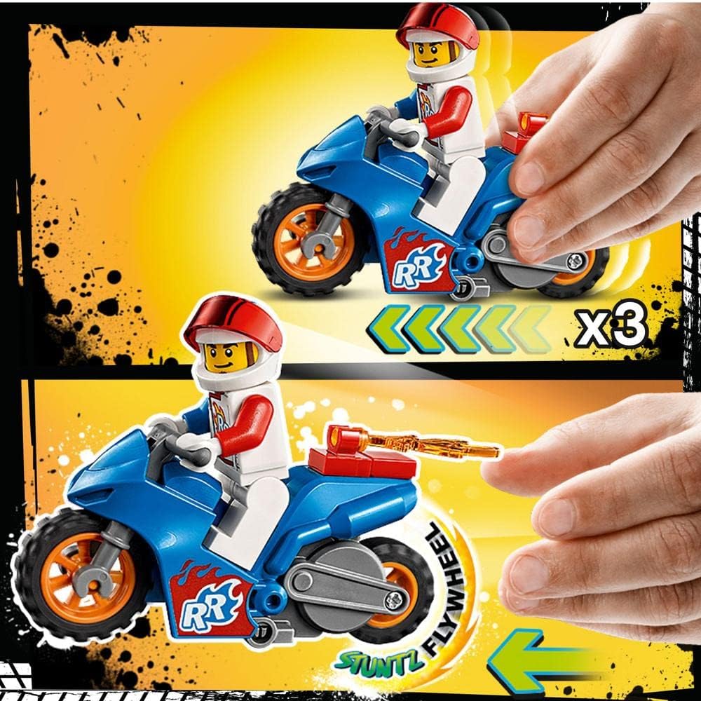 LEGO – Moto Fusée Cascade – 14 Pièces